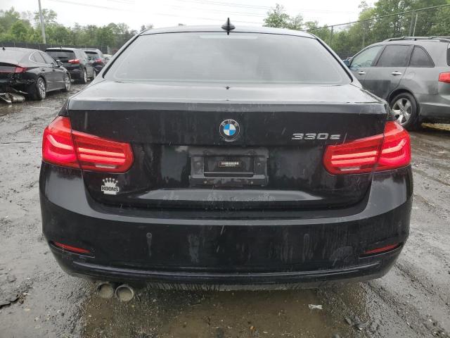  BMW 3 SERIES 2017 Чорний