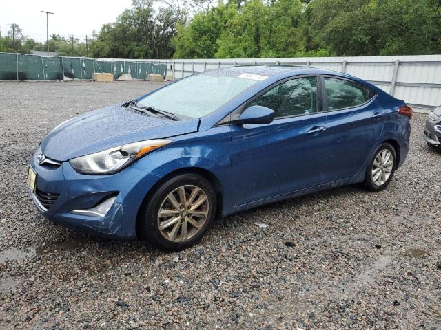 HYUNDAI ELANTRA 2014 Синий