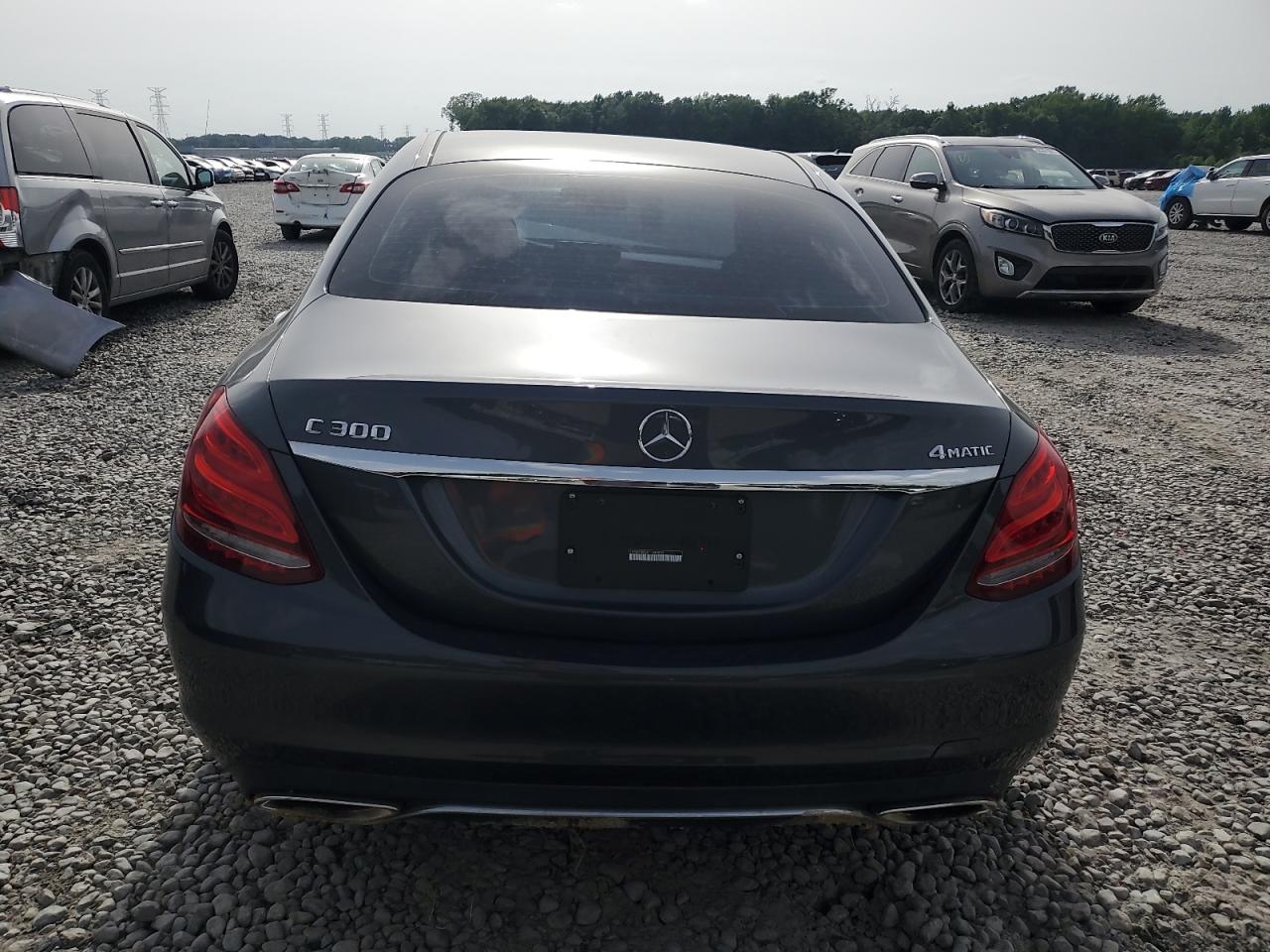 2015 Mercedes-Benz C 300 4Matic VIN: 55SWF4KB4FU049855 Lot: 56990615