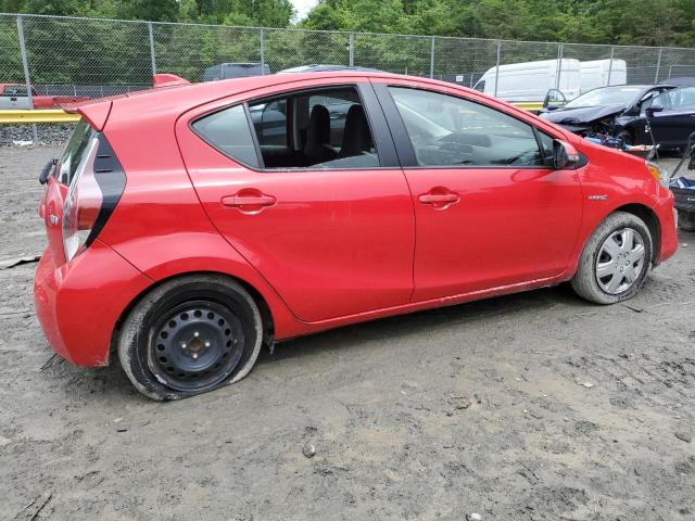  TOYOTA PRIUS 2015 Красный