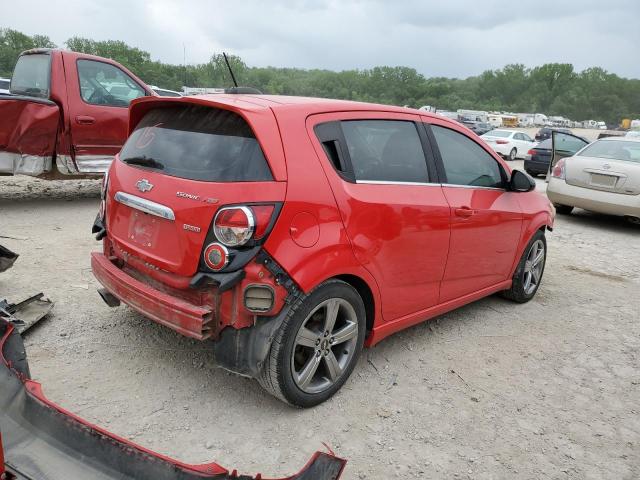  CHEVROLET SONIC 2015 Czerwony