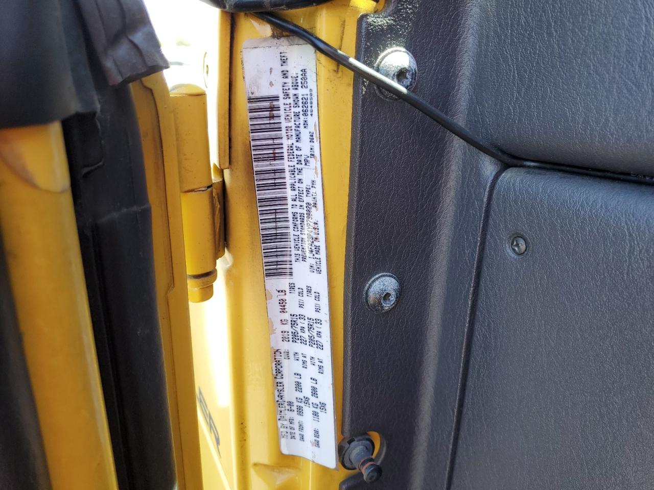 2000 Jeep Wrangler / Tj Se VIN: 1J4FA29P4YP798020 Lot: 56218045