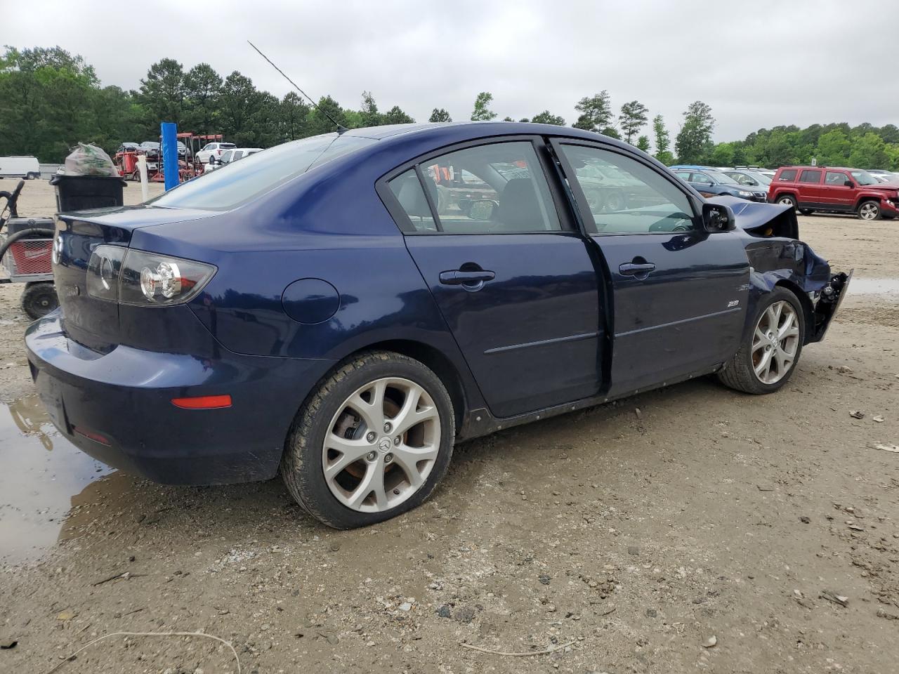 2008 MAZDA MAZDA3 with FRONT END damage, VIN JM1BK323981154482