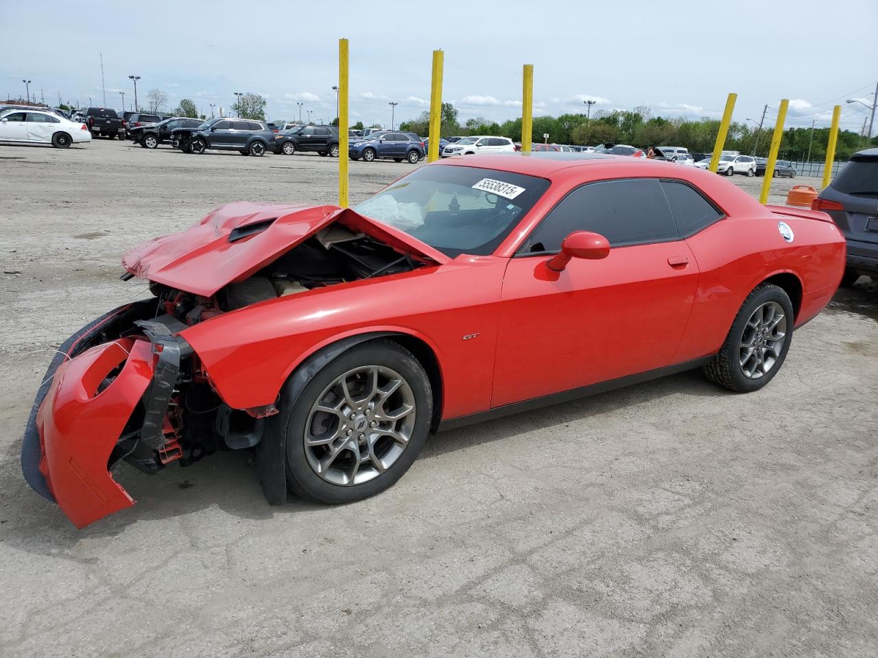2017 Dodge Challenger Gt en Venta en Indianapolis, IN - All Over