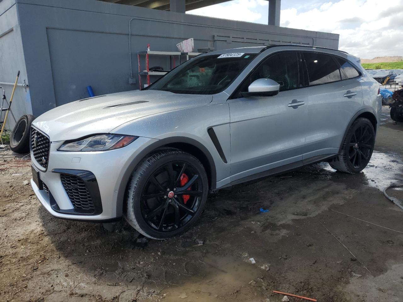 2021 Jaguar F-Pace Svr for Sale in West Palm Beach, FL - Damage History