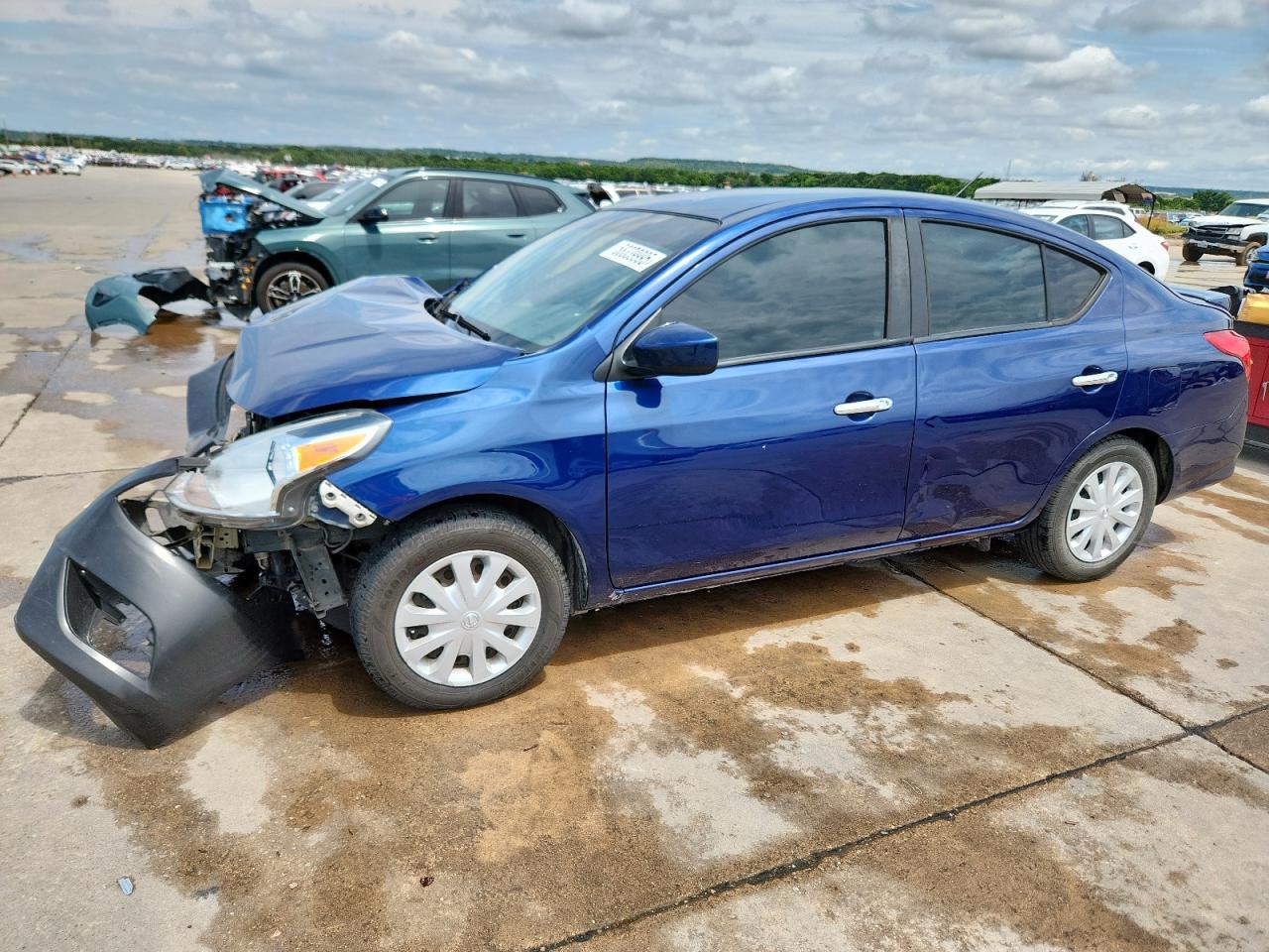 2019 Nissan Versa S на продаже в Grand Prairie, TX - Front End