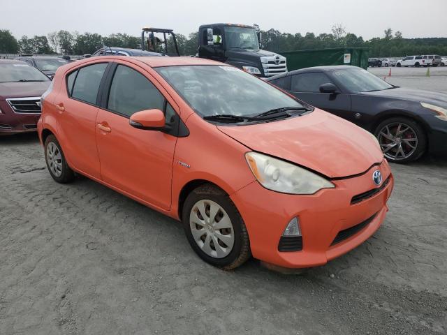 Hatchbacks TOYOTA PRIUS 2012 Orange