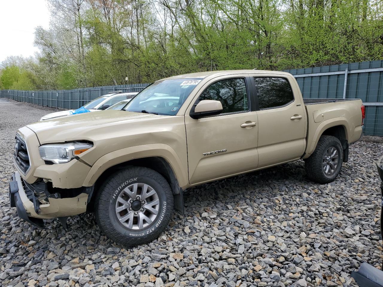 2016 Toyota Tacoma Double Cab იყიდება Duryea-ში, PA - Front End