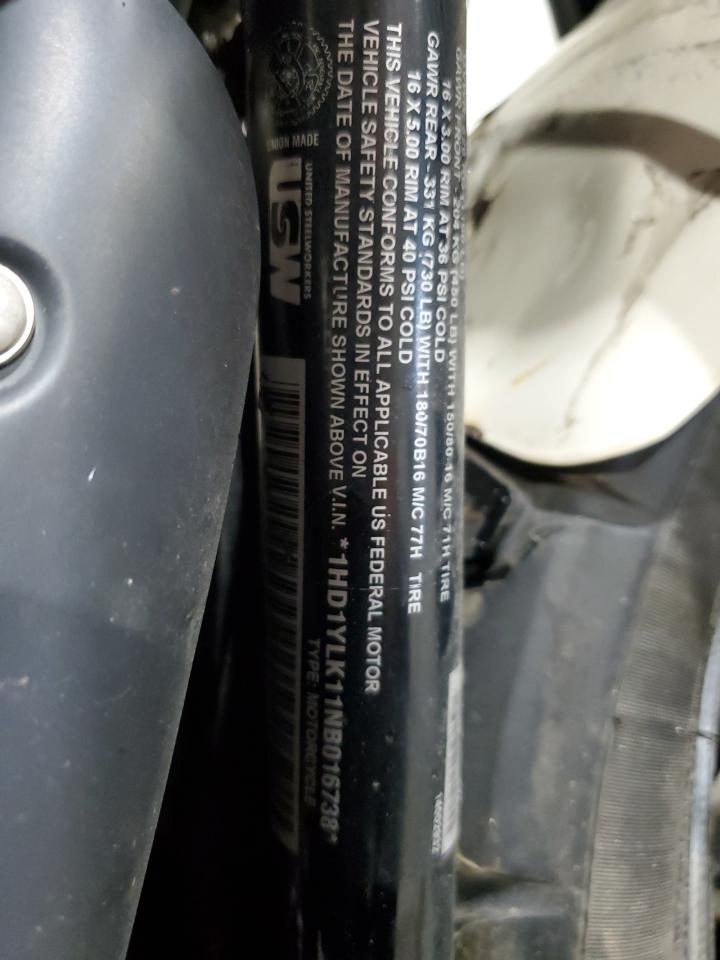 2022 Harley-Davidson Fxfbs VIN: 1HD1YLK11NB016738 Lot: 54880615