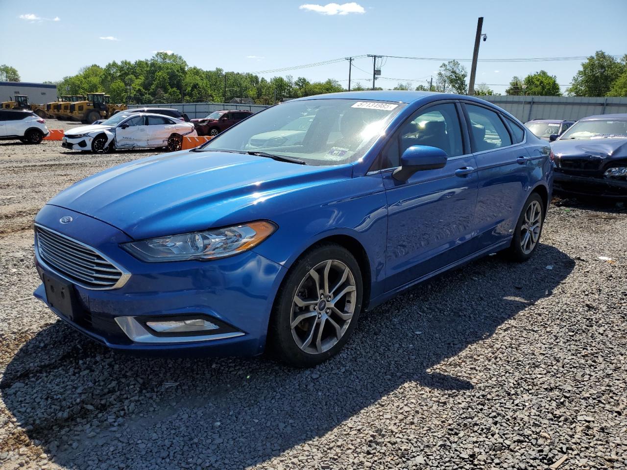 2017 Ford Fusion Se იყიდება Hillsborough-ში, NJ - Minor Dent/Scratches