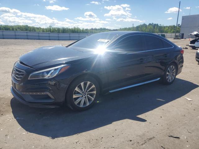  HYUNDAI SONATA 2016 Чорний