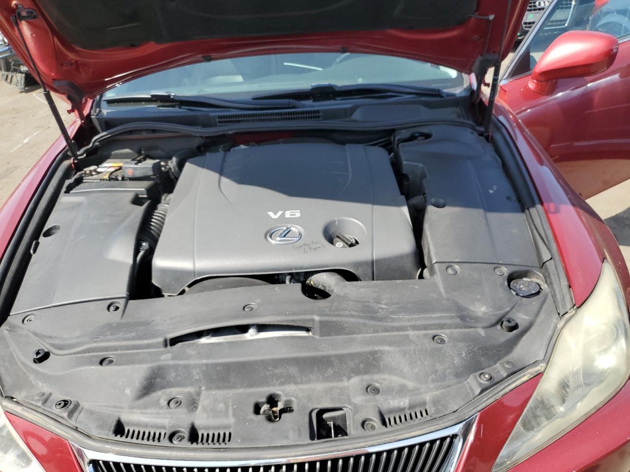 2007 Lexus Is 250 VIN: JTHCK262172019116 Lot: 56195625