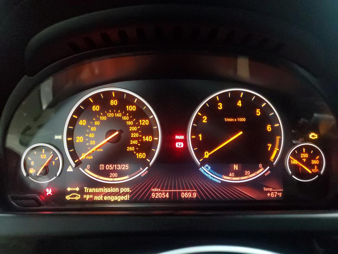 2013 BMW 650 Xi VIN: WBAYM1C52DDZ02486 Lot: 56756655