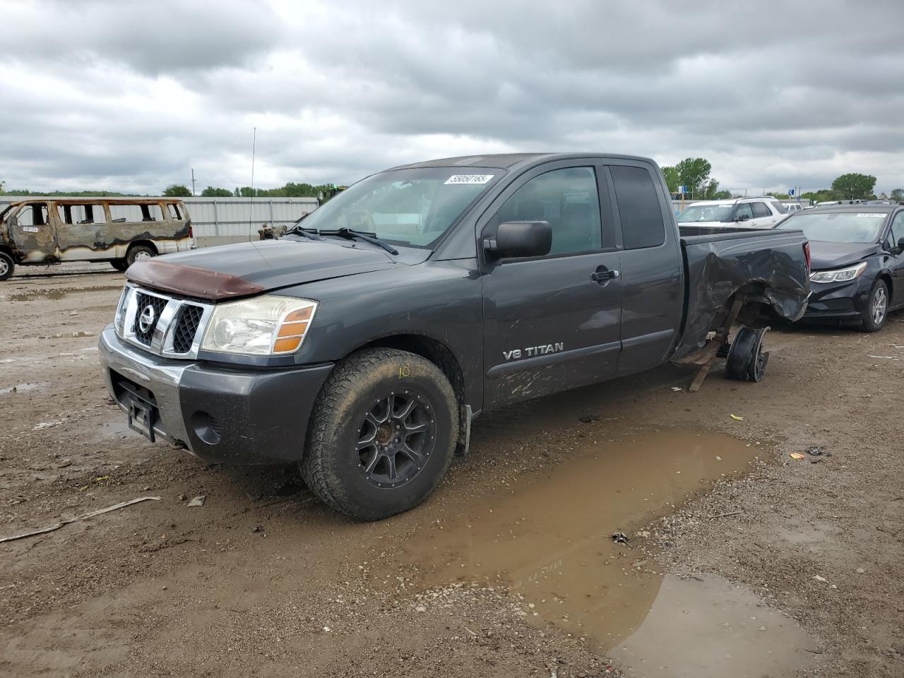 2006 Nissan Titan Xe de vânzare în Kansas City, KS - Side
