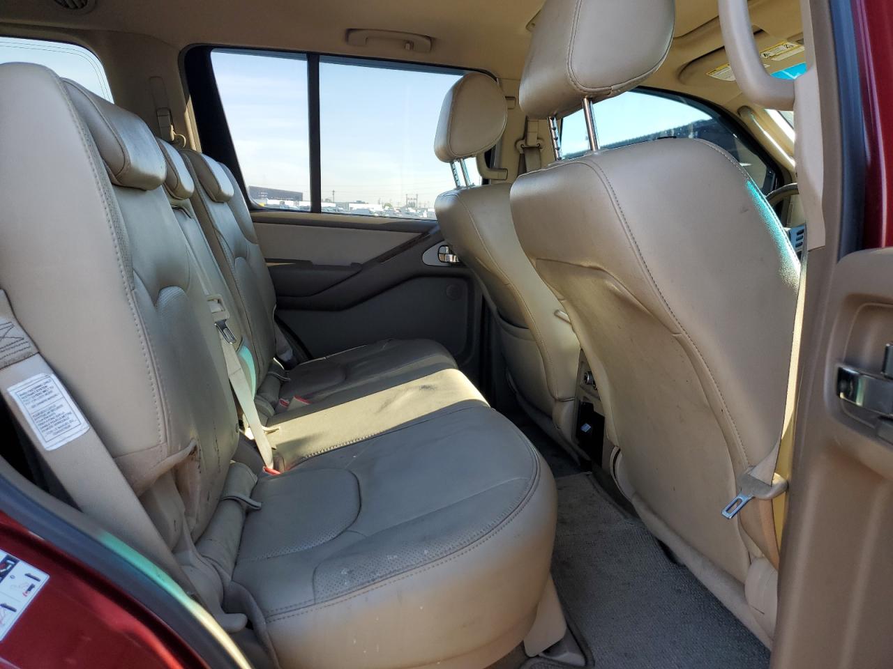 2006 Nissan Pathfinder Le VIN: 5N1AR18W96C654507 Lot: 56379285