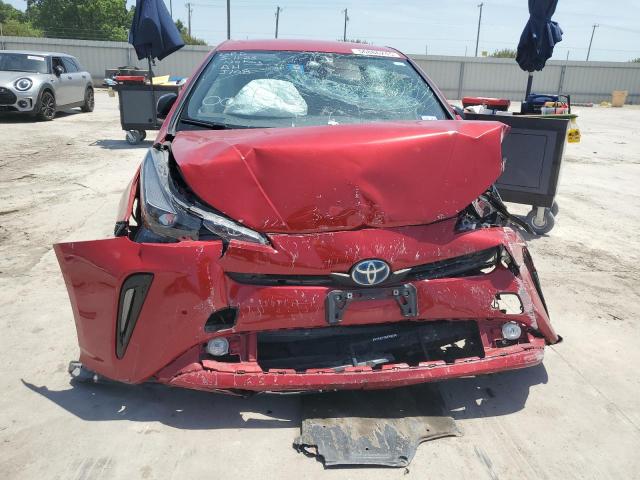  TOYOTA PRIUS 2021 Red