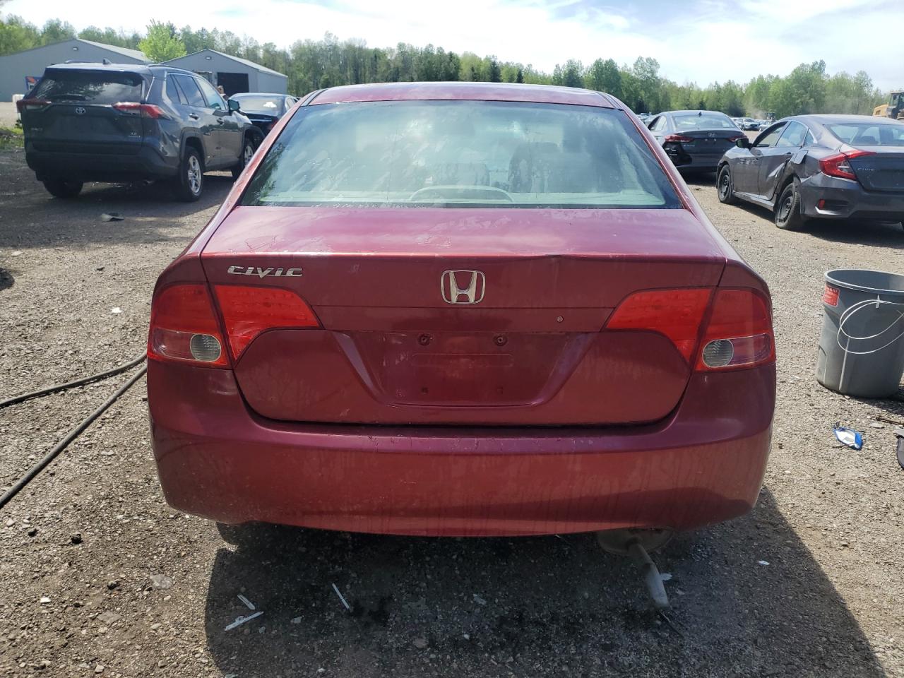 2006 Honda Civic Dx Vp VIN: 2HGFA16396H038119 Lot: 57319705