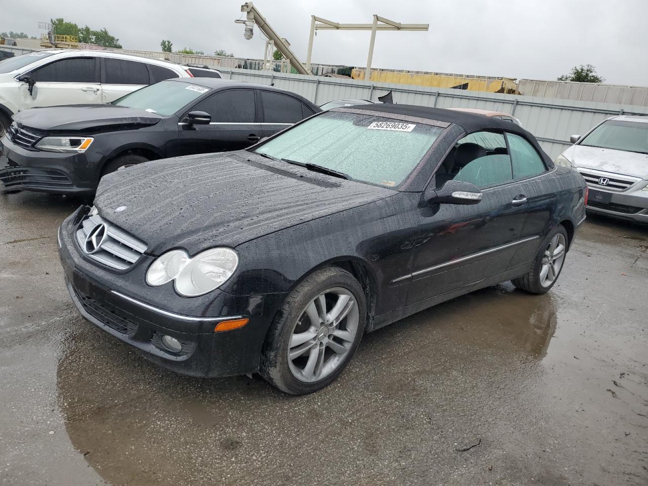 2007 Mercedes-Benz Clk 350 за продажба в Kansas City, KS - Front End