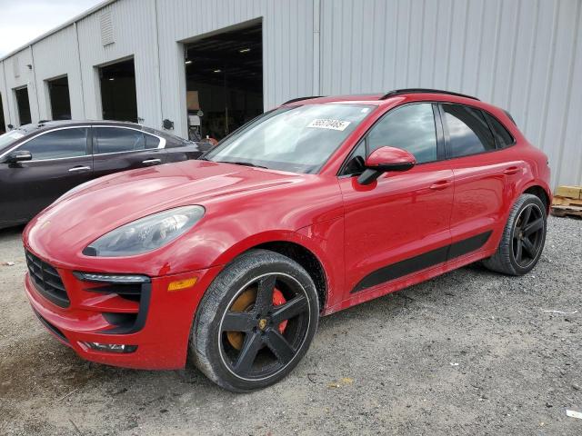  PORSCHE MACAN 2018 Czerwony