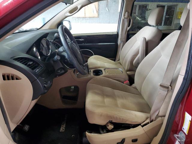 Minivans DODGE CARAVAN 2014 Red