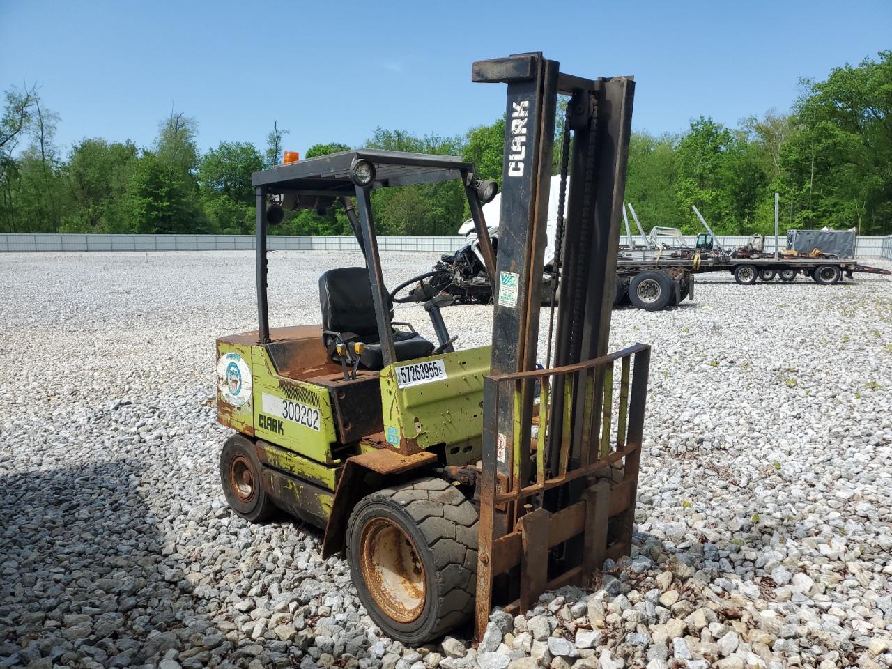 1992 Clark Forklift en Venta en Barberton, OH - All Over