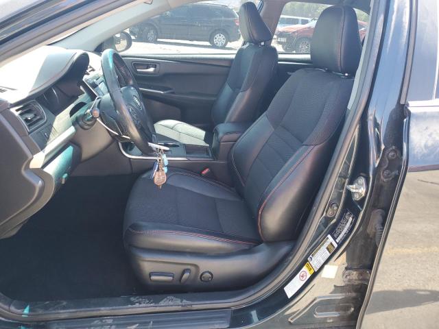 Sedans TOYOTA CAMRY 2016 Black