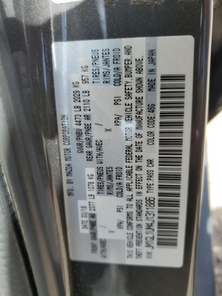 2018 Mazda 6 Sport VIN: JM1GL1UM4J1311886 Lot: 56349255