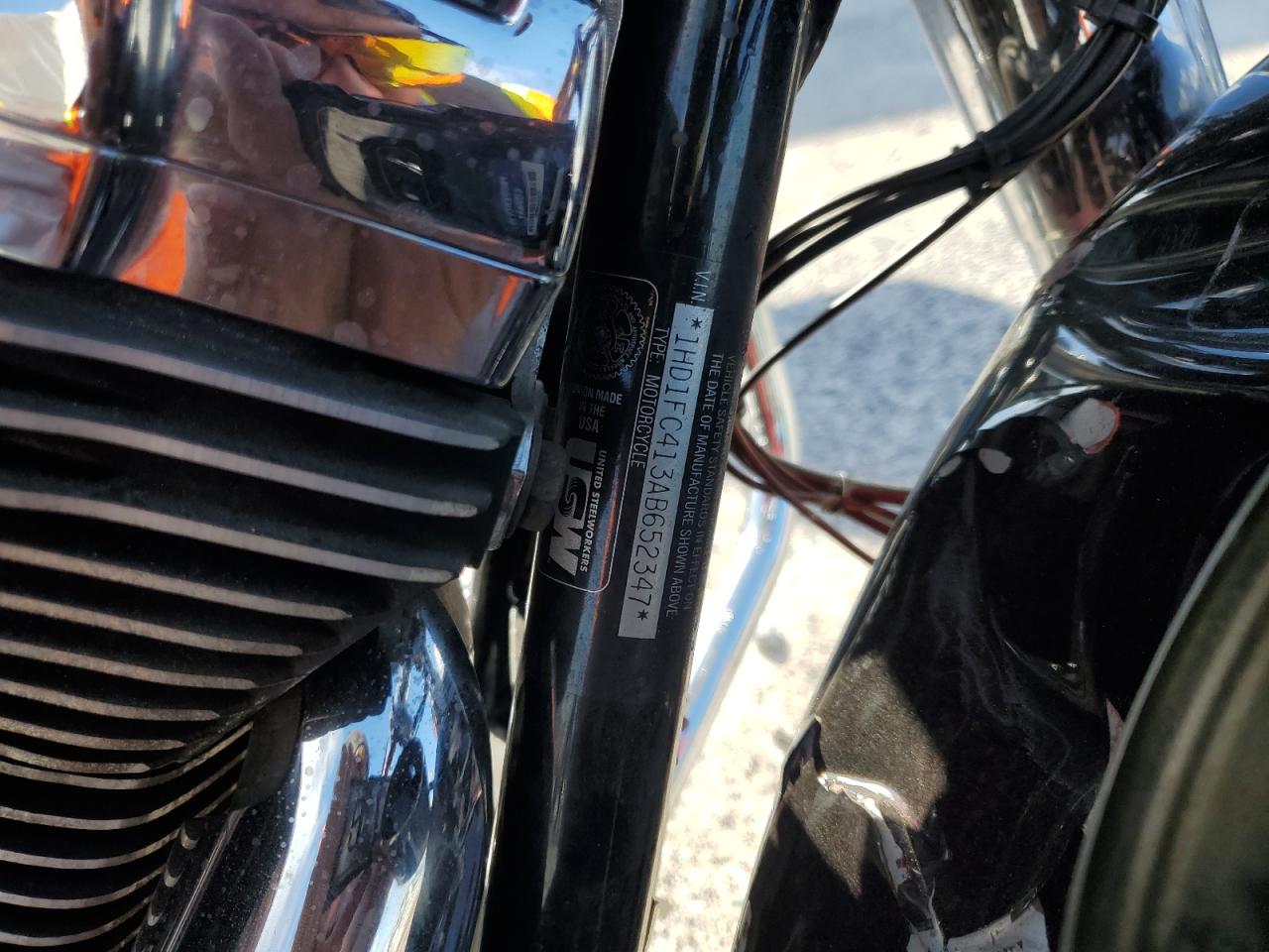 2010 Harley-Davidson Flhtcu VIN: 1HD1FC413AB652347 Lot: 57051775
