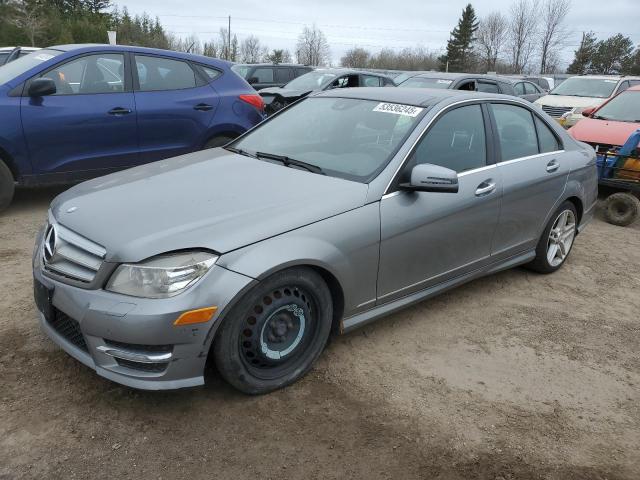 2012 MERCEDES-BENZ C 300 4MATIC for sale at Copart ON - TORONTO