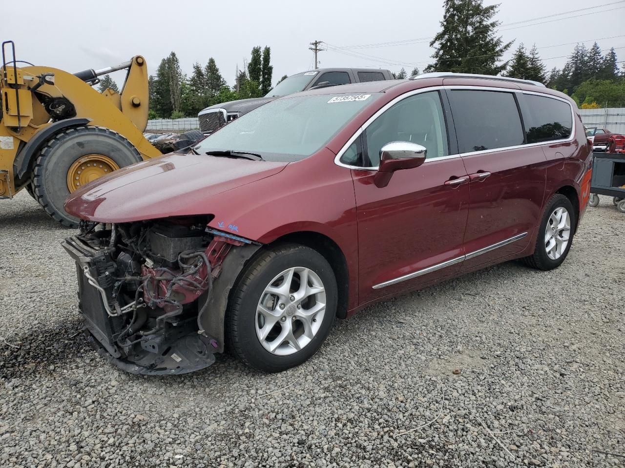 2020 Chrysler Pacifica Limited იყიდება Graham-ში, WA - Front End