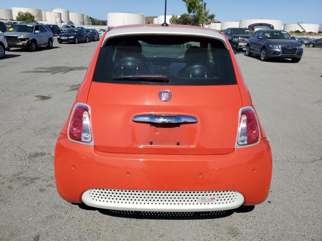  FIAT 500 2015 Pomarańczowy