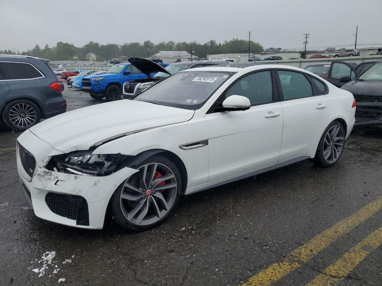 2016 Jaguar Xf S за продажба в Pennsburg, PA - Front End