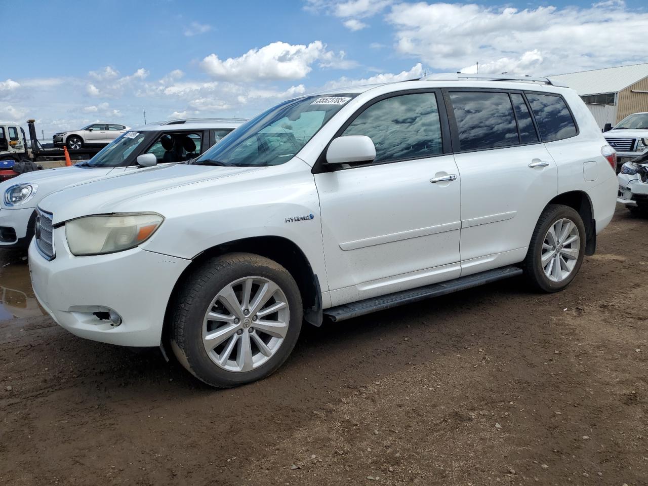 2008 Toyota Highlander Hybrid Limited de vânzare în Brighton, CO - Front End