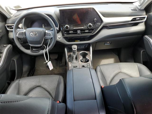  TOYOTA HIGHLANDER 2023 Czerwony