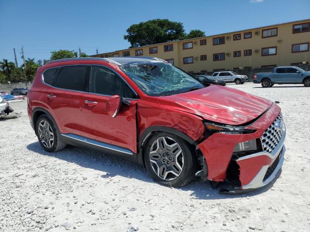  HYUNDAI SANTA FE 2022 Czerwony