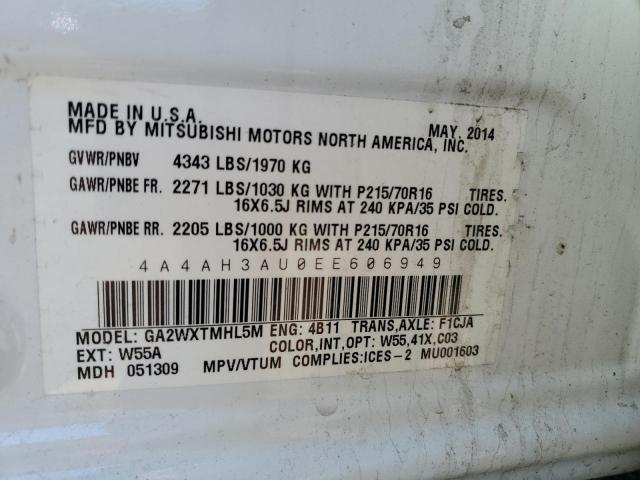 2014 MITSUBISHI RVR SE