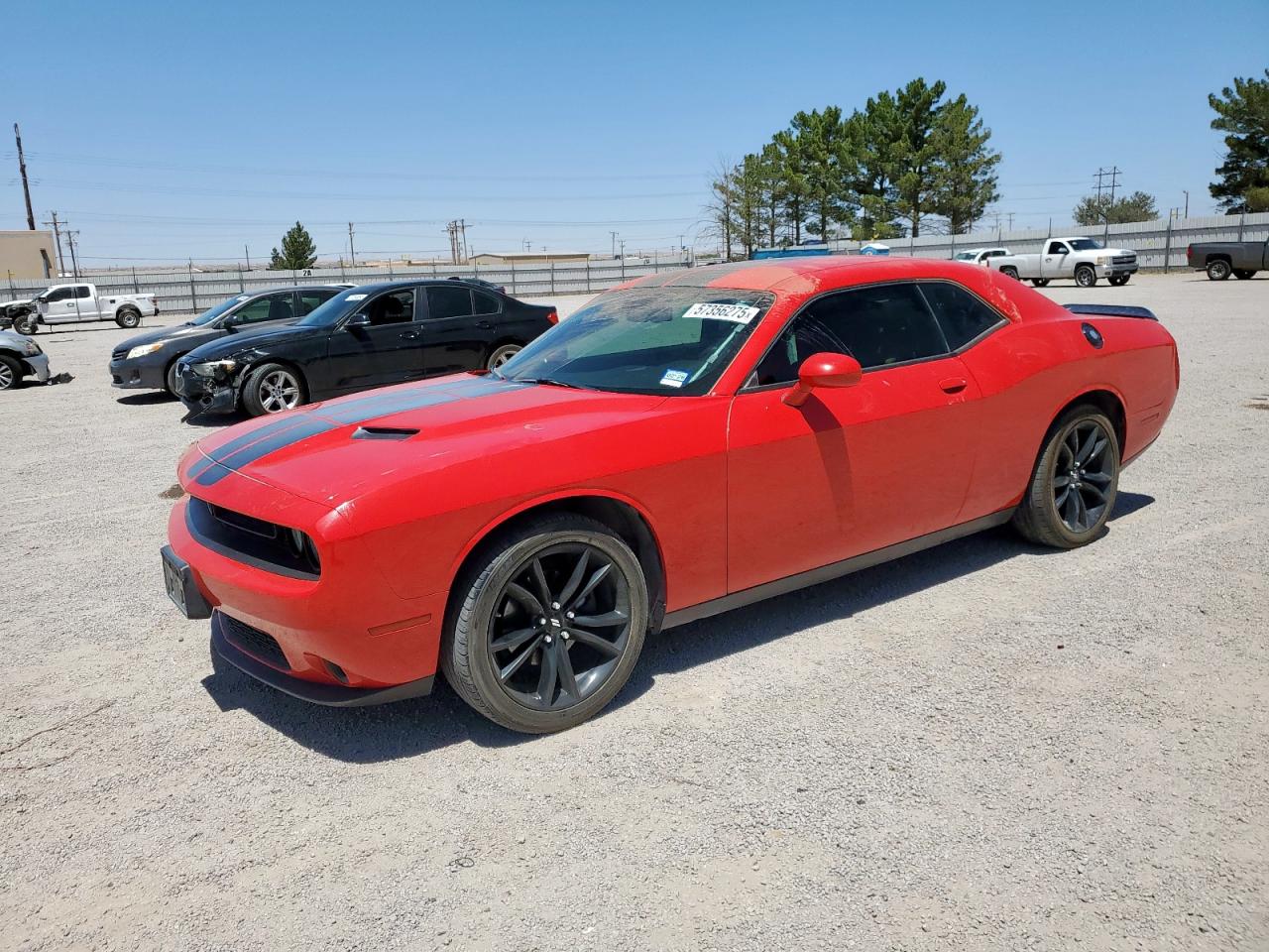 2017 Dodge Challenger Sxt იყიდება Anthony-ში, TX - Front End