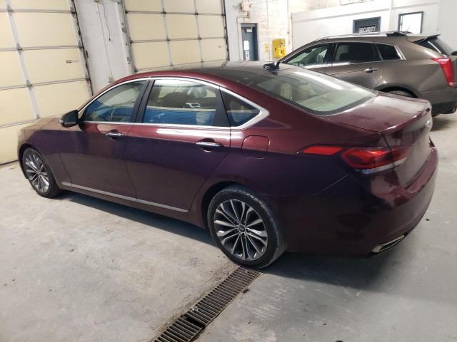Sedans HYUNDAI GENESIS 2015 Maroon