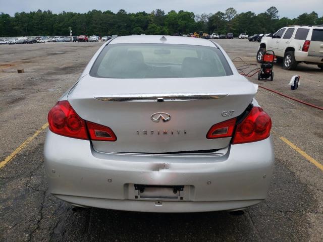  INFINITI G37 2012 Silver