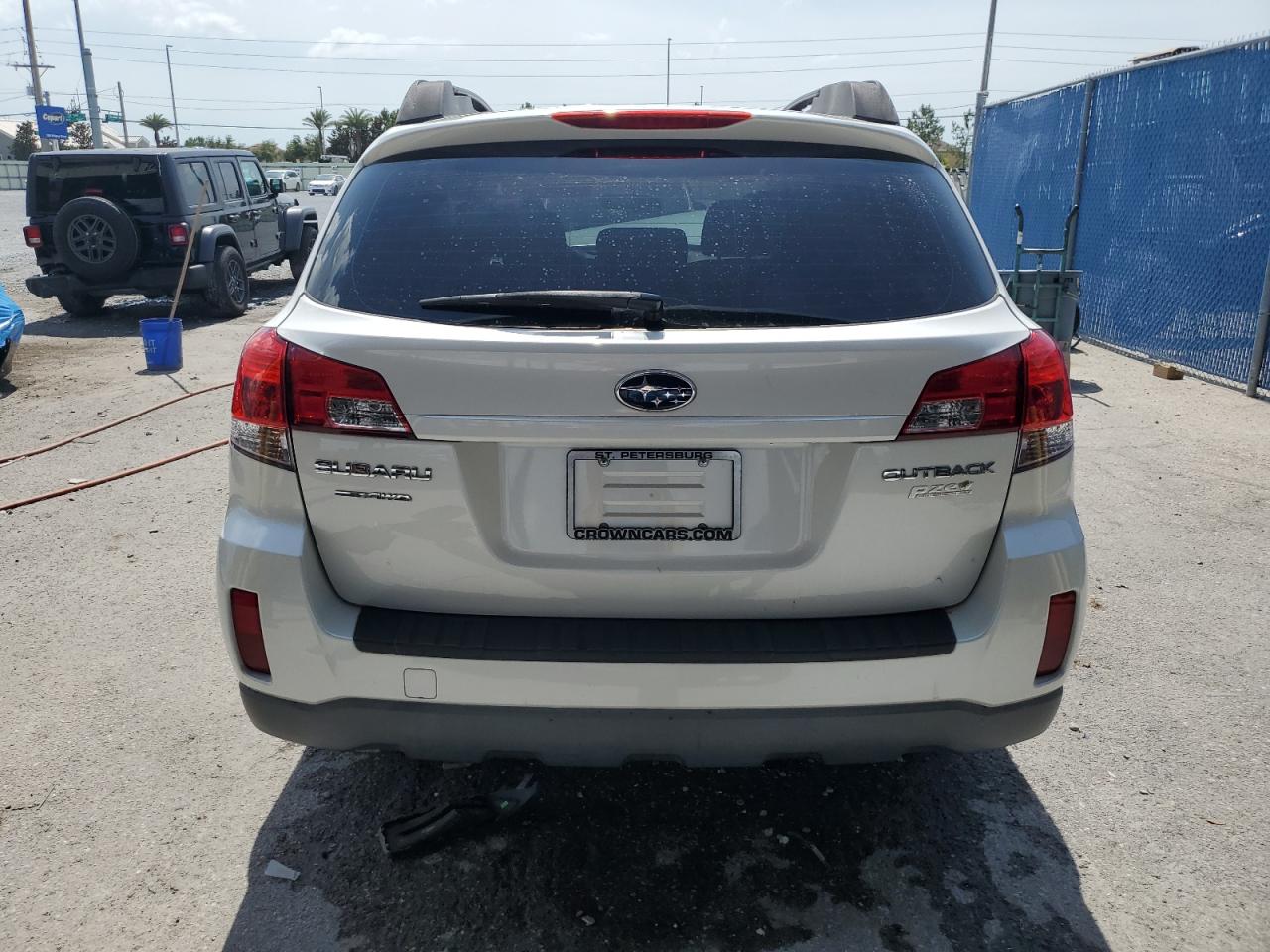 2011 Subaru Outback 2.5I VIN: 4S4BRBAC6B3312680 Lot: 58950495