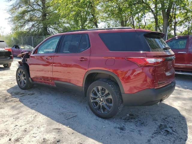  CHEVROLET TRAVERSE 2021 Красный