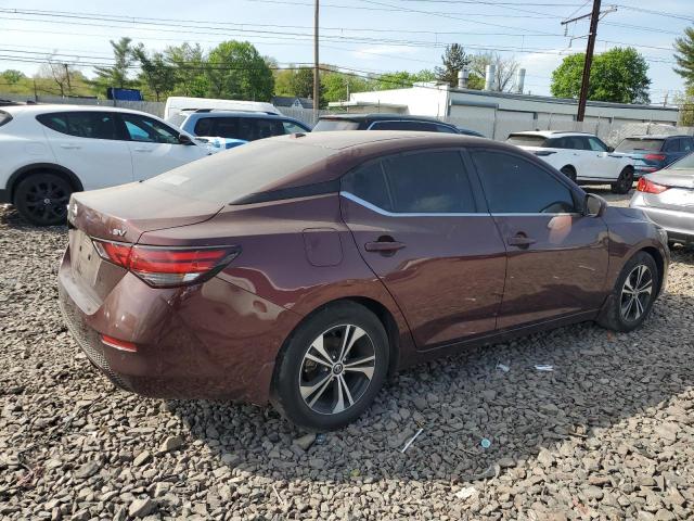  NISSAN SENTRA 2021 Burgundy