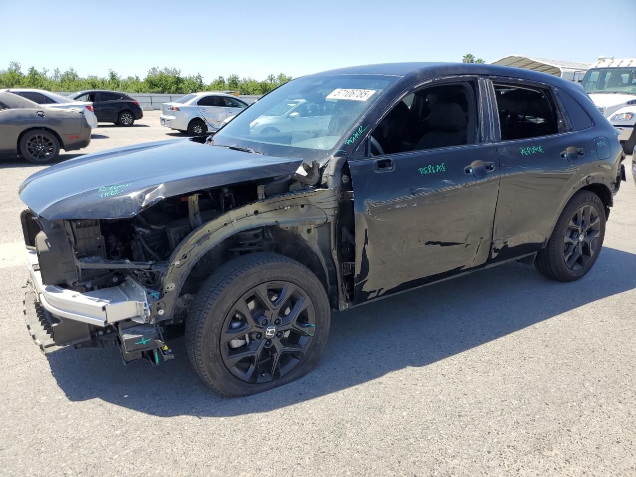 2023 Honda Hr-V Sport na sprzedaż w Fresno, CA - All Over