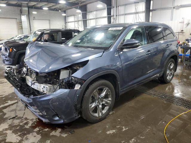 TOYOTA HIGHLANDER 2019 Синий