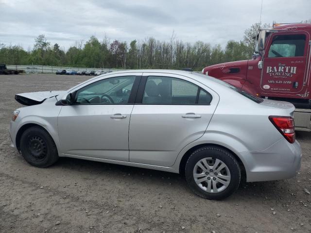  CHEVROLET SONIC 2017 Srebrny