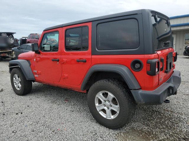  JEEP WRANGLER 2018 Червоний
