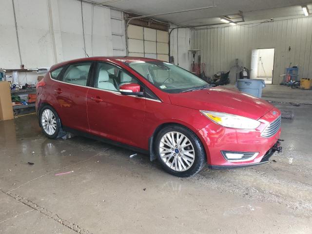 Hatchbacks FORD FOCUS 2016 Red