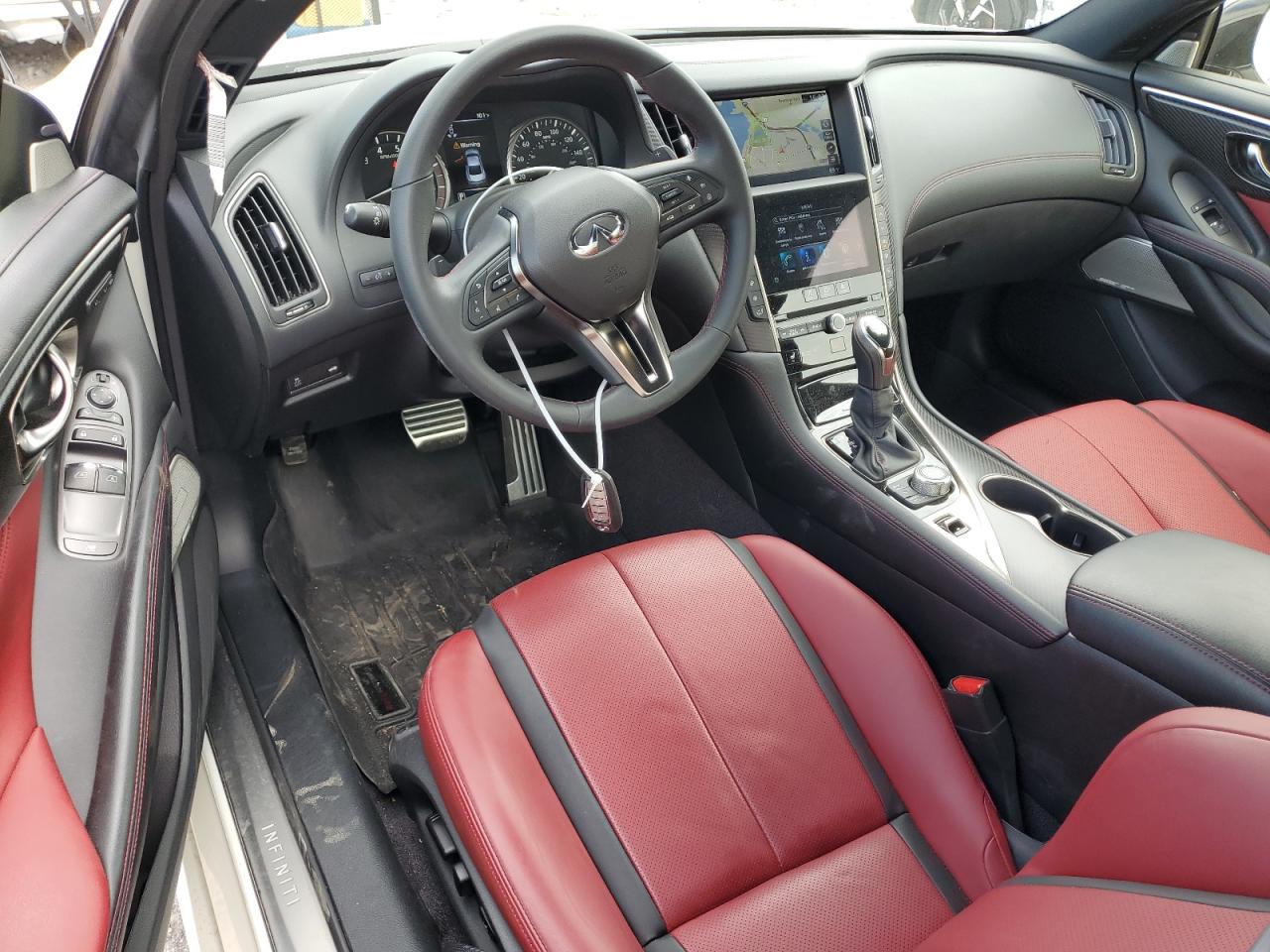 2022 Infiniti Q60 Red Sport 400 VIN: JN1FV7LL5NM680782 Lot: 57474475