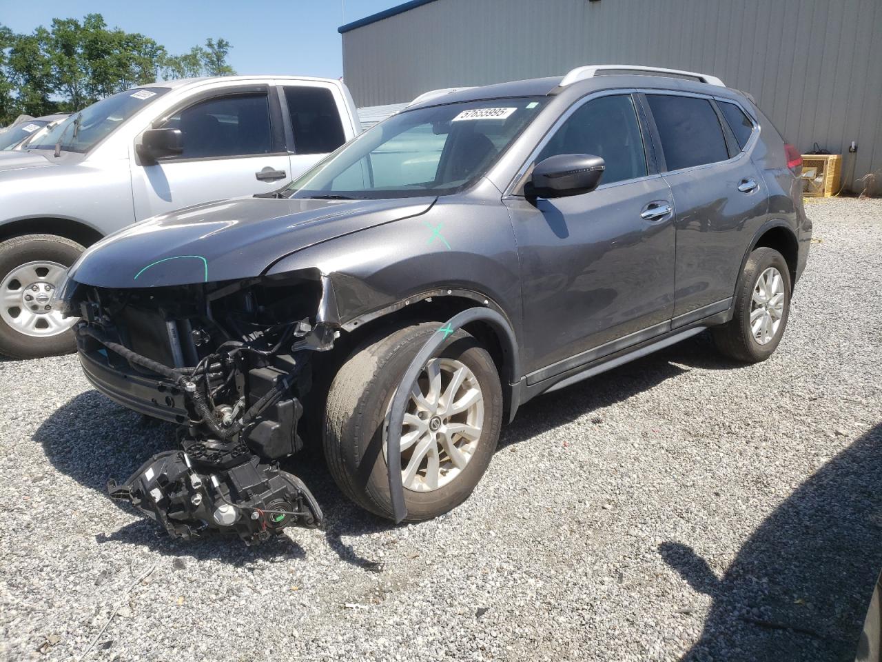 2017 Nissan Rogue Sv للبيع في Spartanburg، SC - Front End