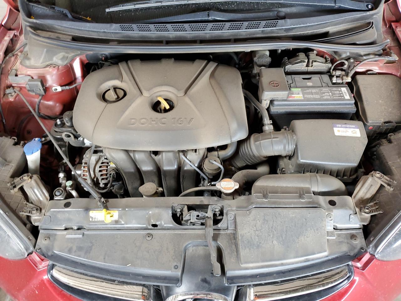 2012 Hyundai Elantra Gls VIN: KMHDH4AE4CU200478 Lot: 56178565